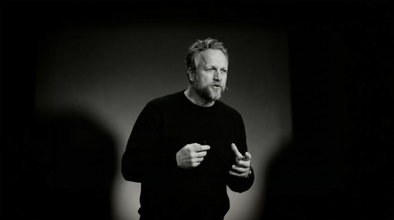 Magnus Monn-Iversen holder foredrag